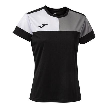 Maillot Manches Courtes Football Femme Joma Crew V Noir