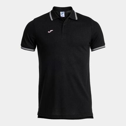 Polo Manches Courtes Football Homme Joma Confort Classic Noir