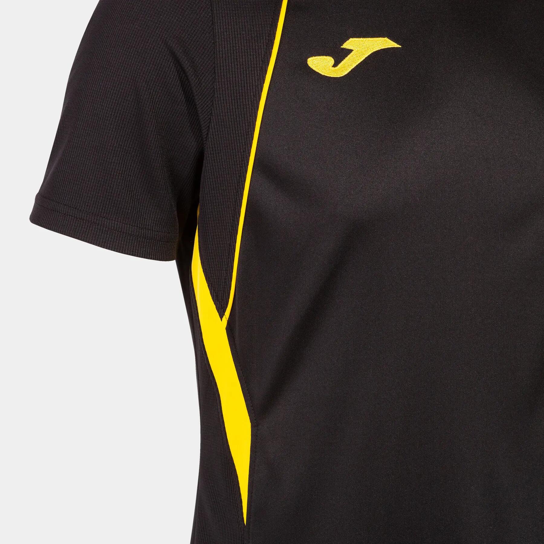 T-Shirt Manga Curta Futebol Homem Joma Championship VII Preto 7/7