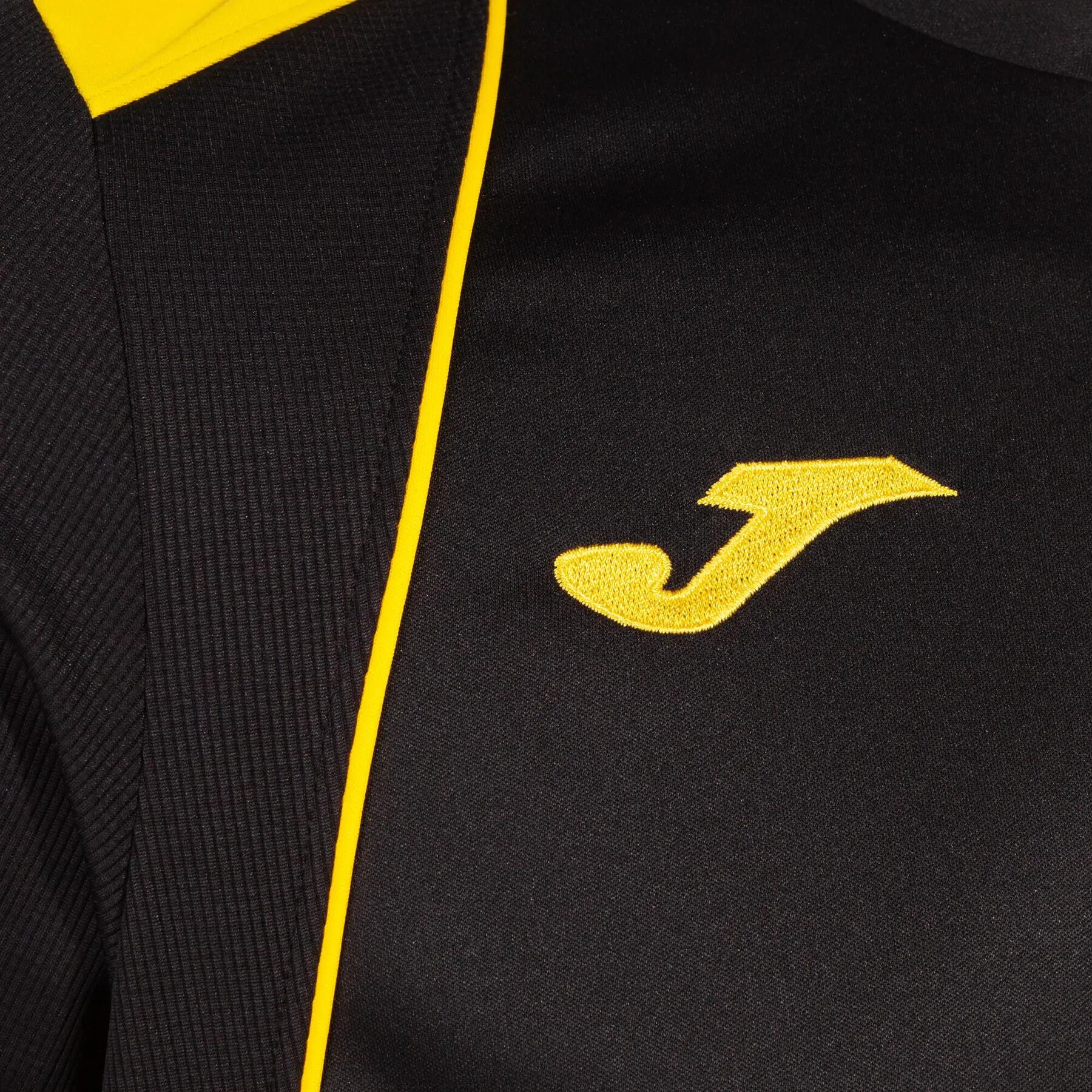T-Shirt Manga Curta Futebol Homem Joma Championship VII Preto 6/7