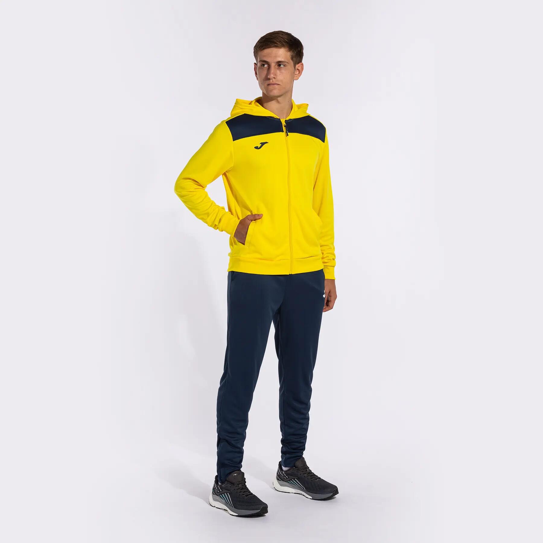 Chándal Fútbol Hombre Joma Phoenix II Amarillo 3/7