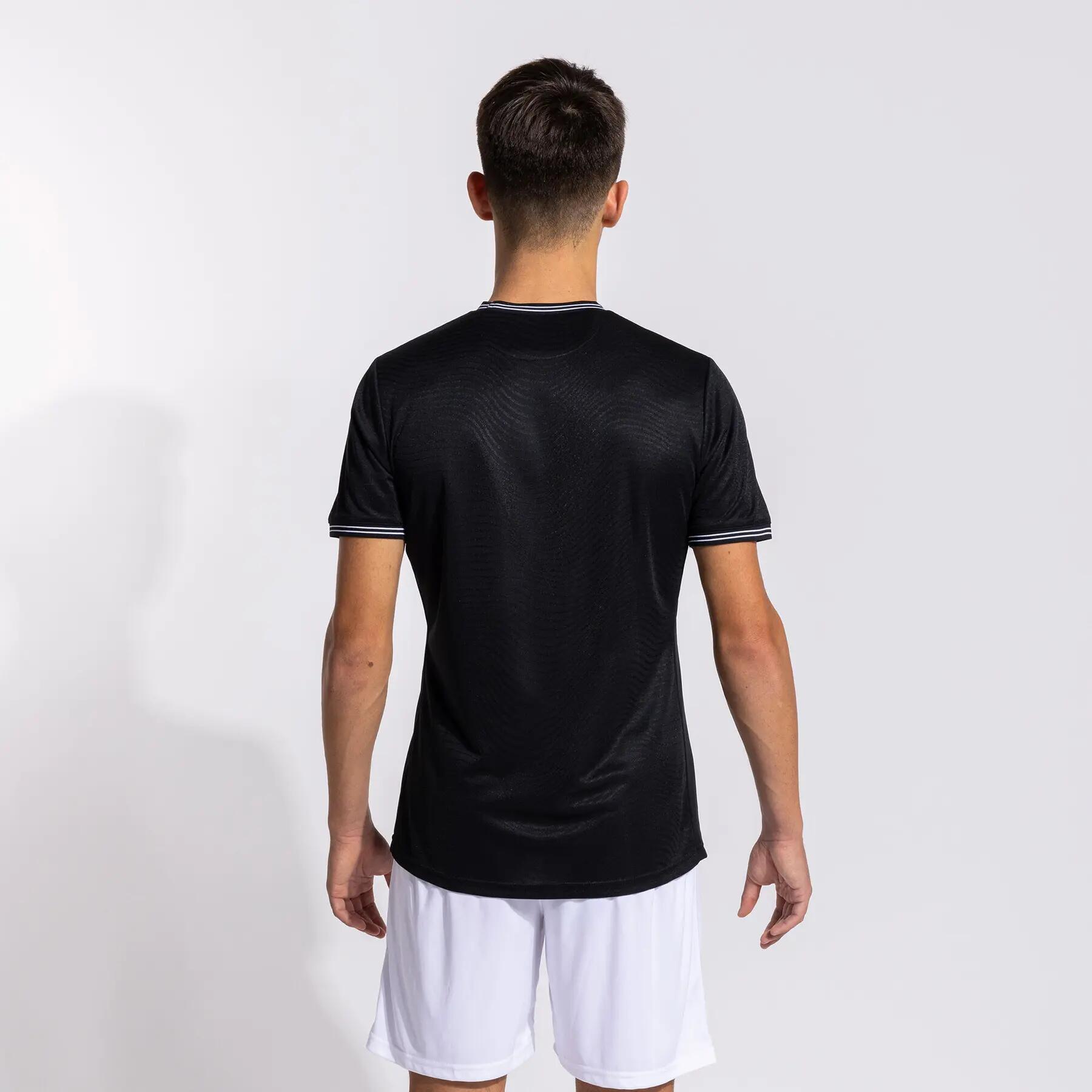 T-Shirt Manga Curta Futebol Homem Joma Toletum V Preto 3/7