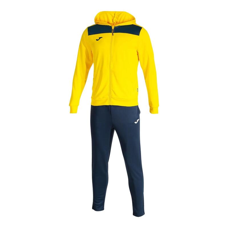 Trening cu glugă Joma Phoenix II, galben-bleumarin, L