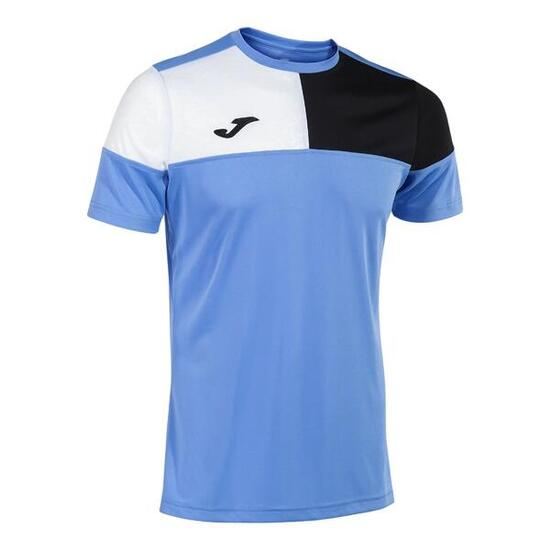 Maillot Manches Courtes Football Homme Joma Crew V Bleu