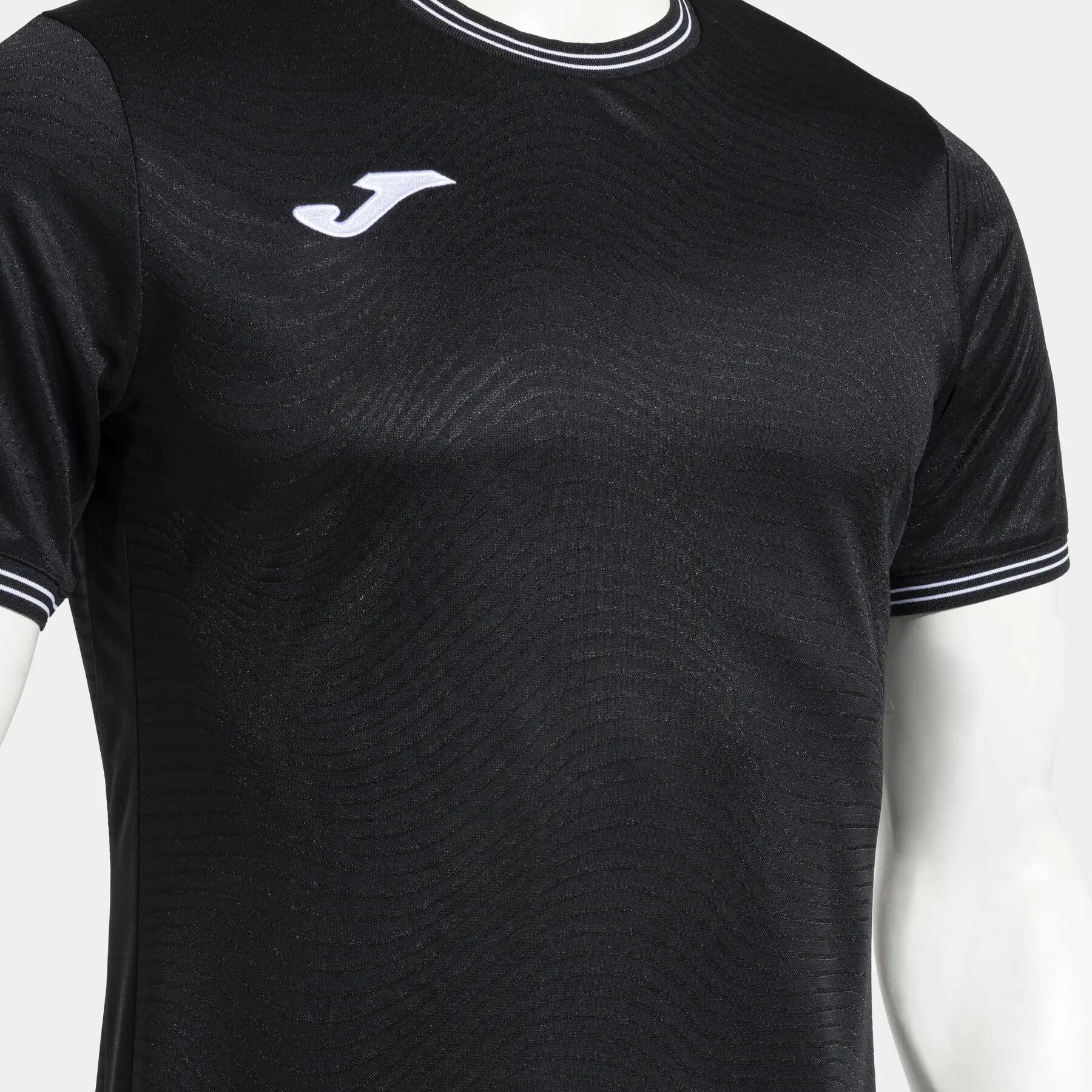 T-Shirt Manga Curta Futebol Homem Joma Toletum V Preto 6/7