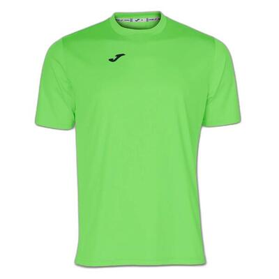 T-shirt korte mouwen voetbal heren joma combi turquoise groen