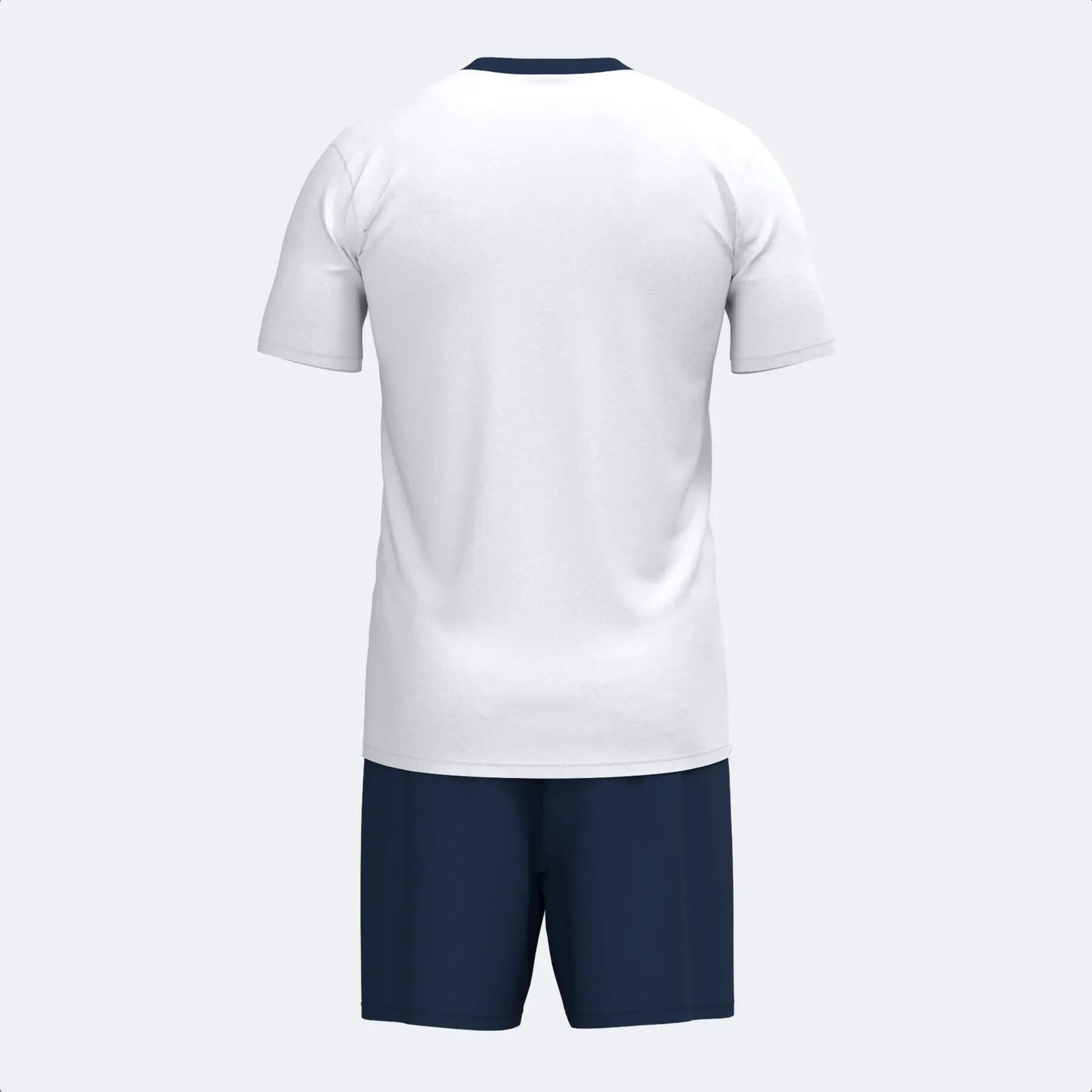 Set Fútbol Hombre Joma Victory Blanco 4/4
