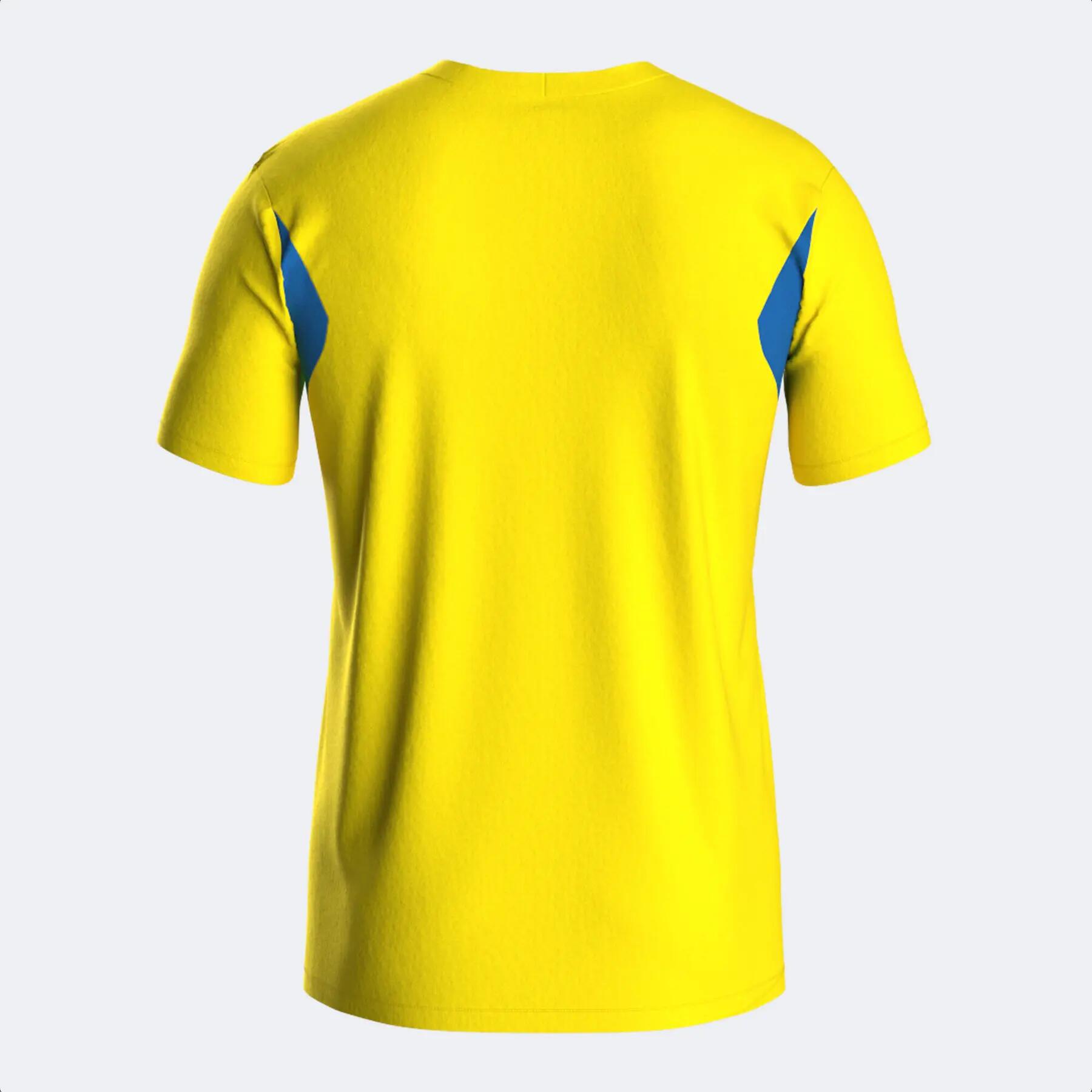 Camiseta Manga Corta Fútbol Hombre Joma Winner III Amarillo 3/7