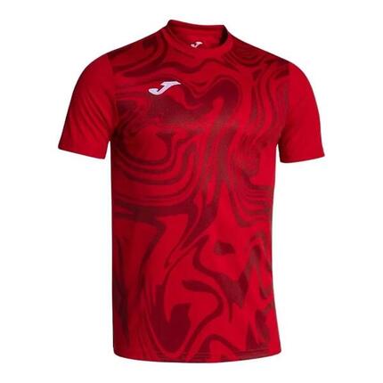 Maillot Manches Courtes Football Homme Joma Lion II Noir
