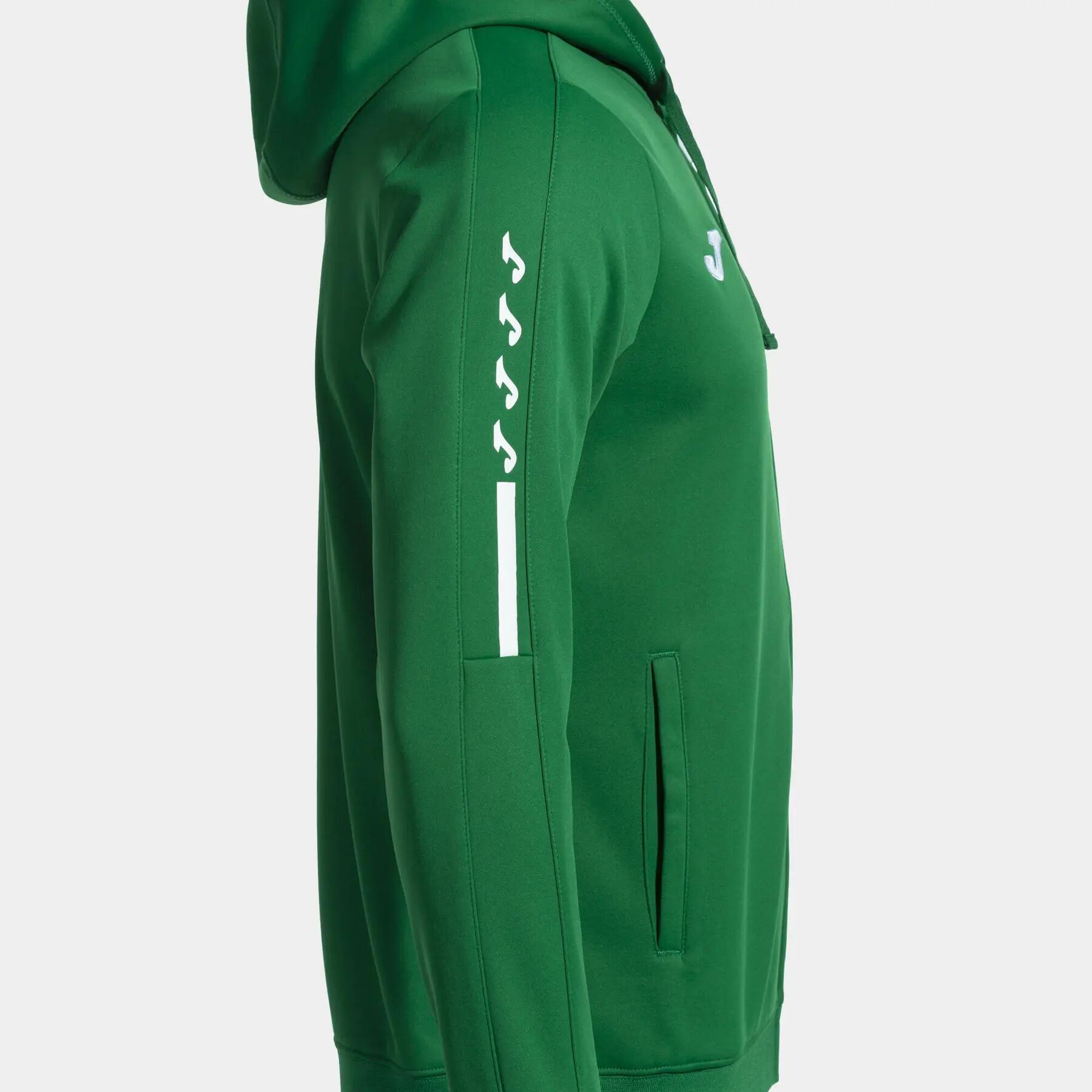 Casaco Com Capuz Futebol Homem Joma Olimpiada Verde 3/5