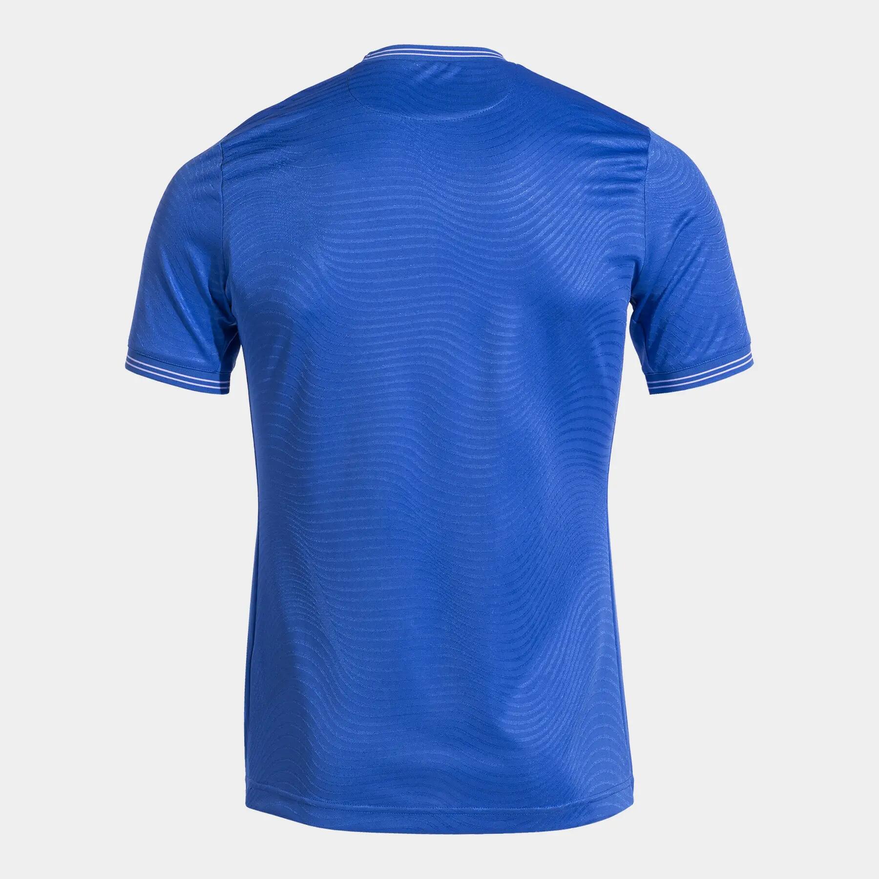 Maillot Manches Courtes Football Homme Joma Toletum V Bleu Roi 2/4