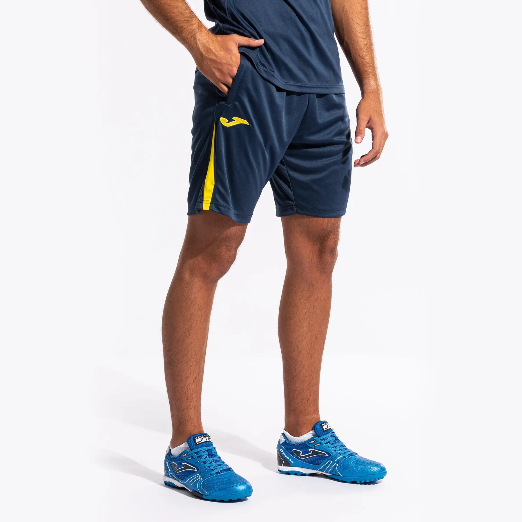 Bermuda Football Enfants Joma Championship VII Bleu Marine 3/7