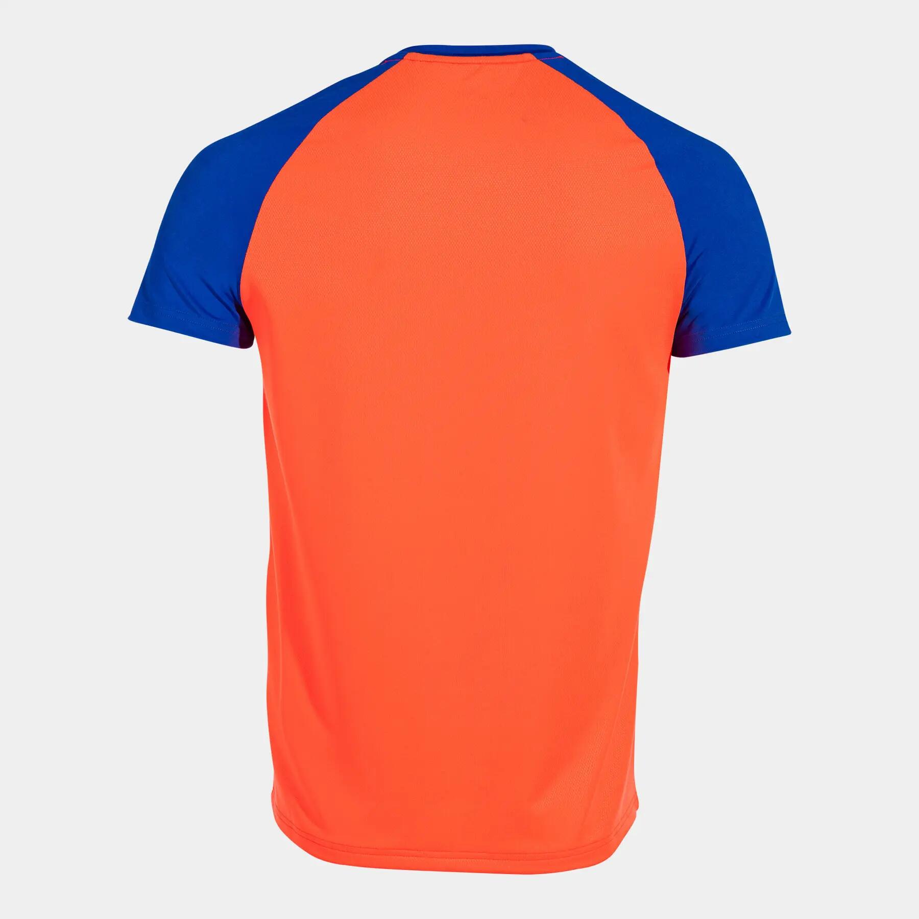 Camiseta Manga Corta Running Hombre Joma Elite X Coral Flúor 5/7