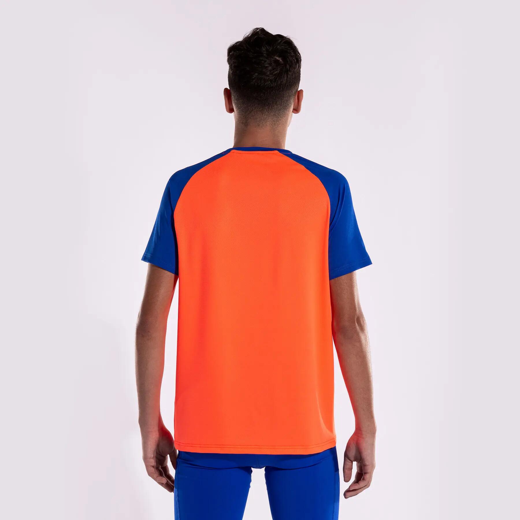 Camiseta Manga Corta Running Hombre Joma Elite X Coral Flúor 6/7