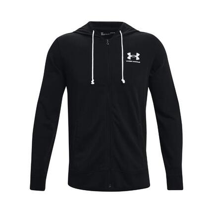 Sweat à capuche Under Armour Rival Terry vert homme