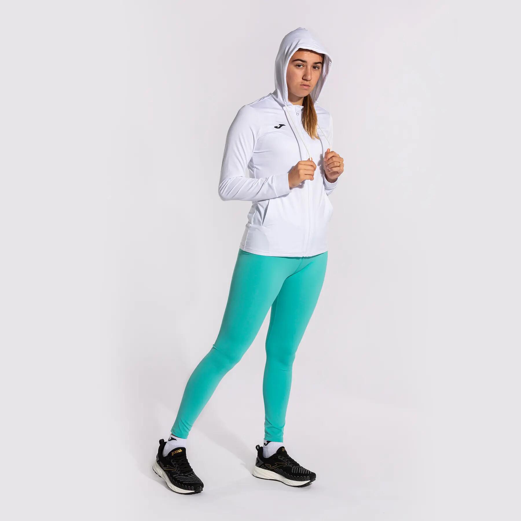 Casaco Com Capuz Padel Mulher Joma Sculpture II Branco 3/7