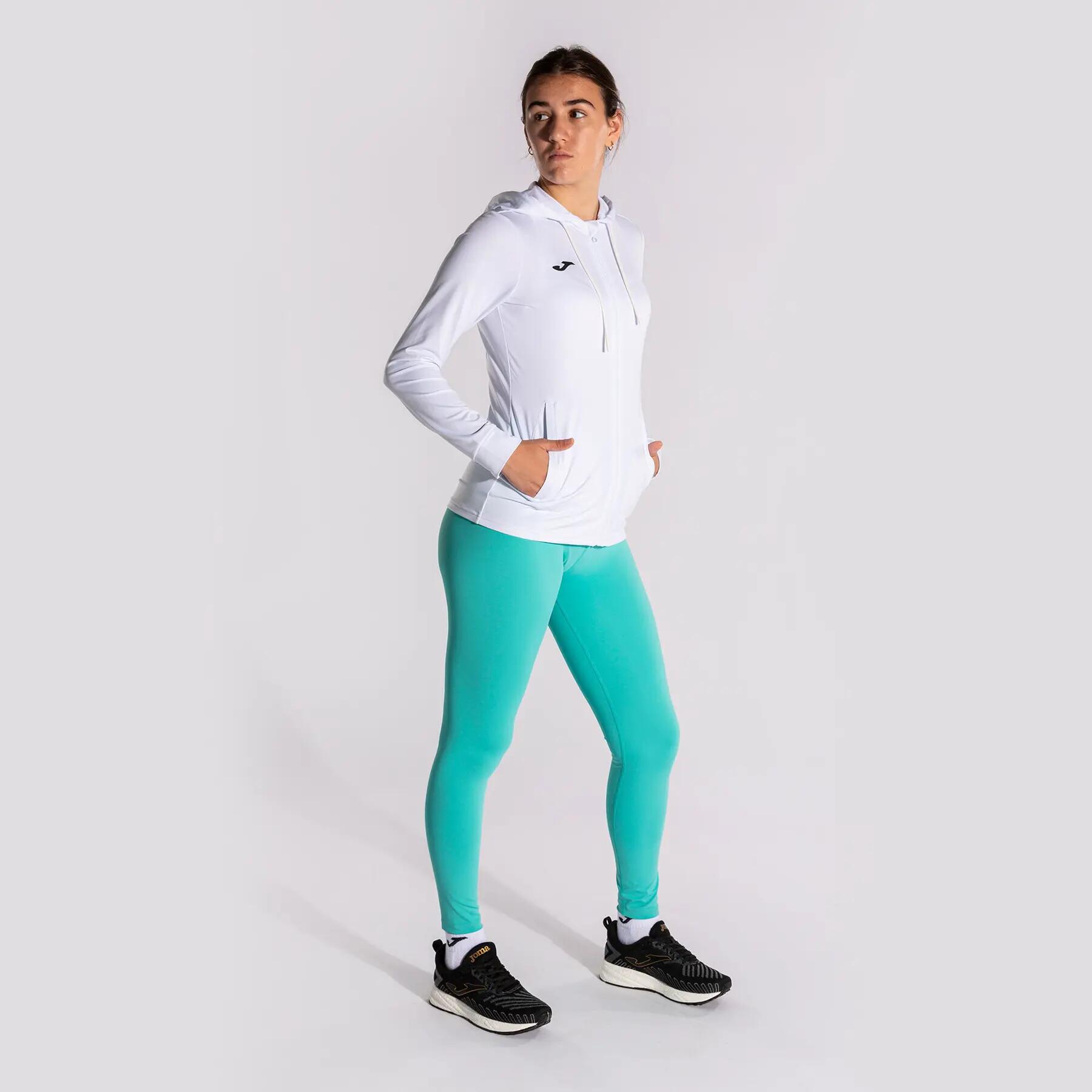 Casaco Com Capuz Padel Mulher Joma Sculpture II Branco 2/7