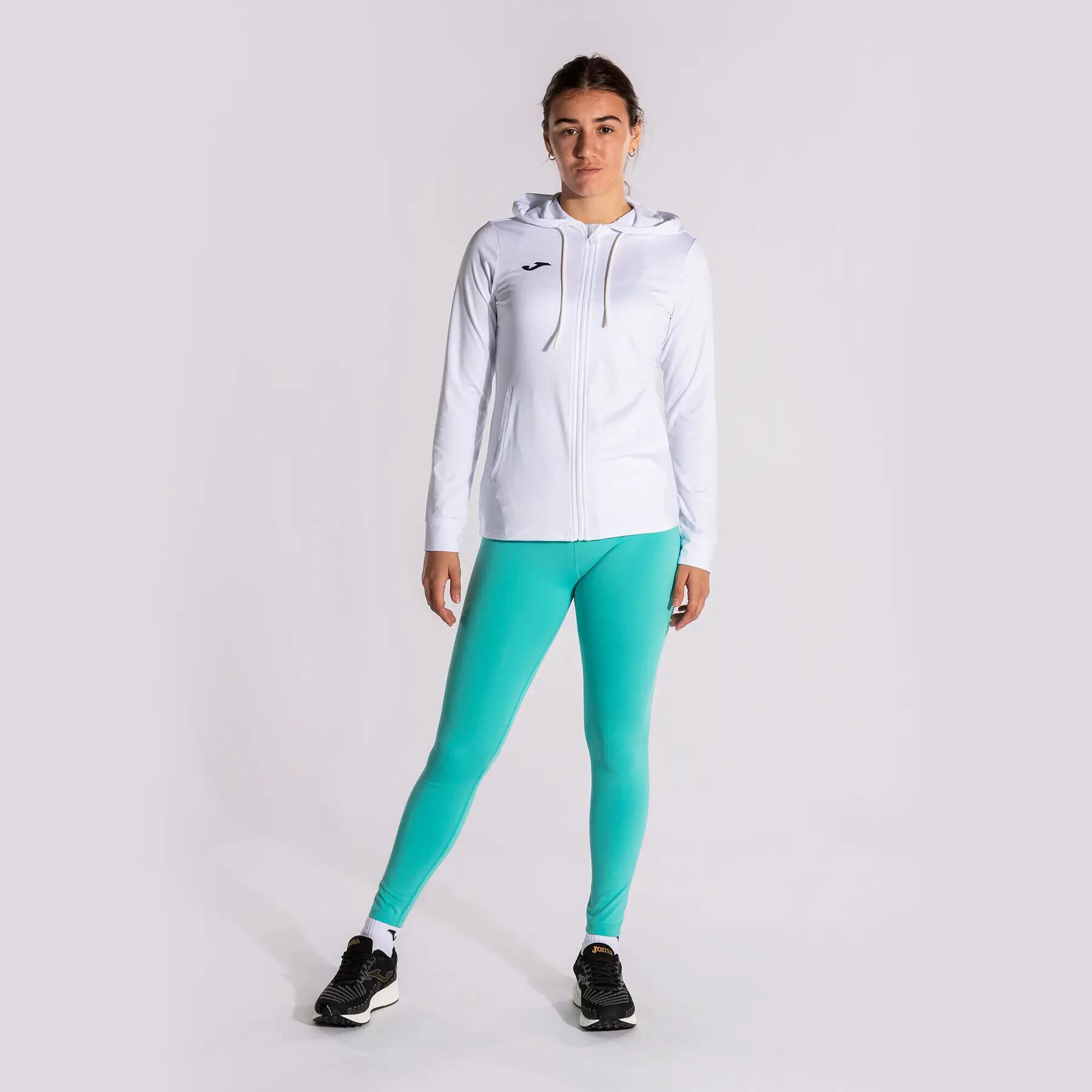 Casaco Com Capuz Padel Mulher Joma Sculpture II Branco 5/7