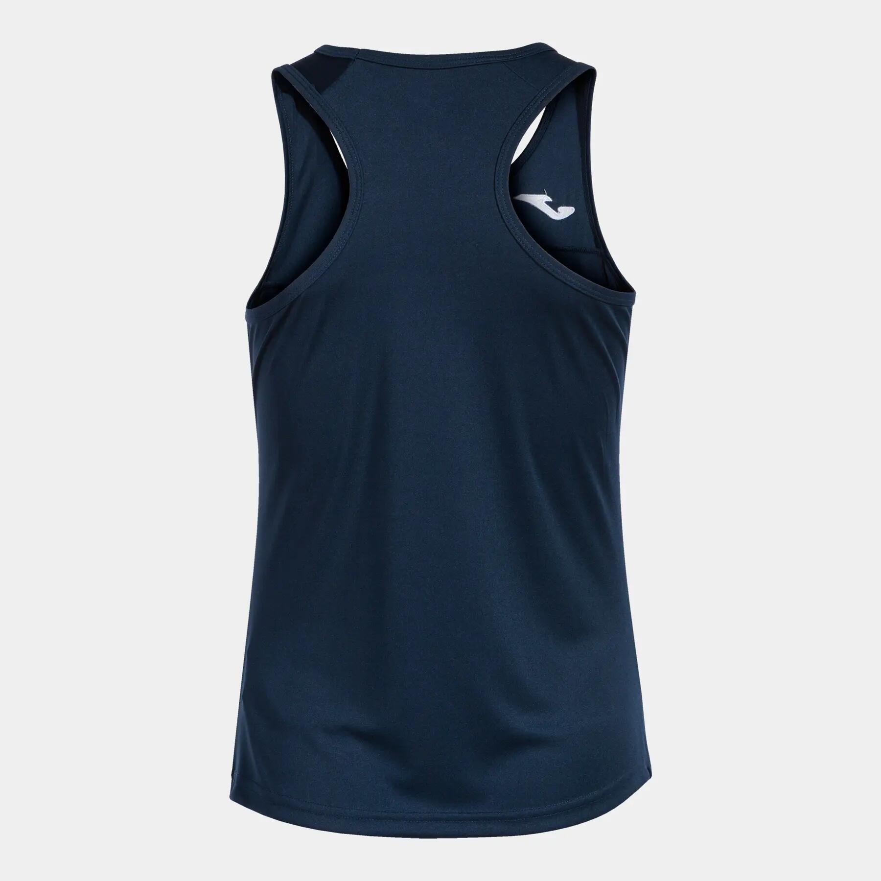 Débardeur Padel Femme Joma Montreal Bleu Marine 2/3