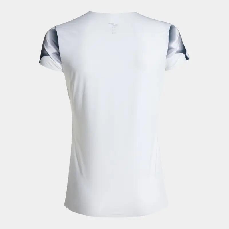 Maillot Manches Courtes Running Femme Joma Elite XI Blanc 3/4