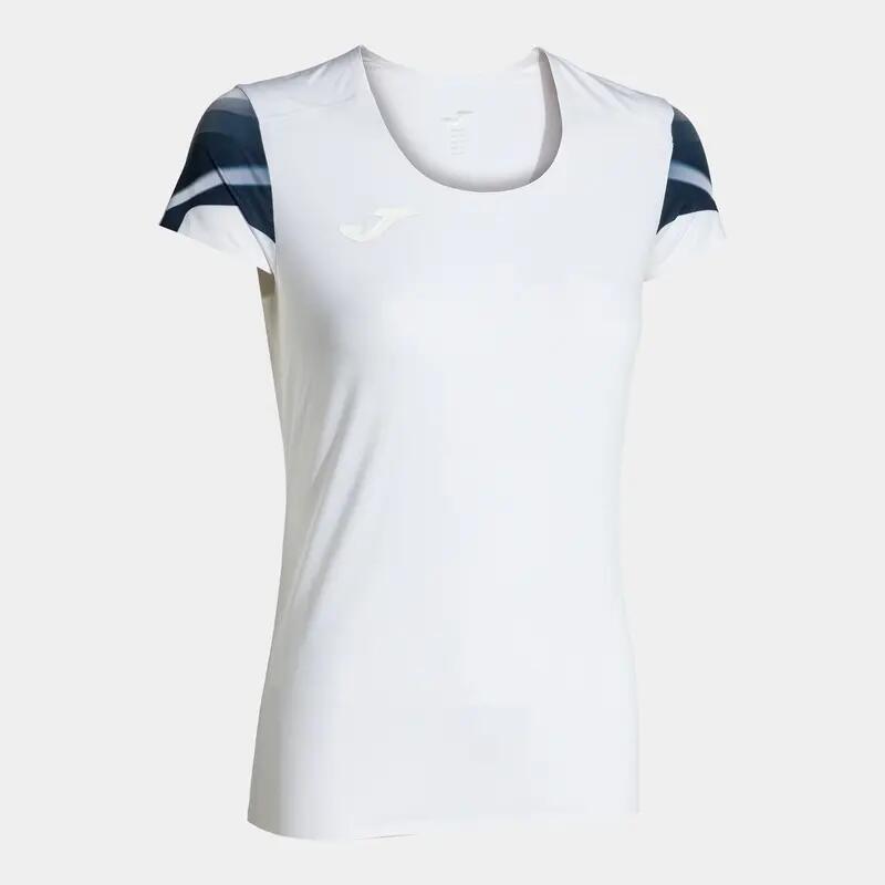 Maillot Manches Courtes Running Femme Joma Elite XI Blanc 2/4