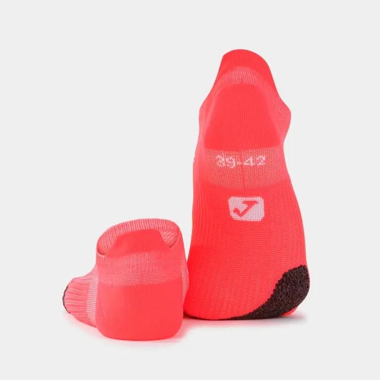 Chaussettes Running Homme Joma Running Night Corail Fluo 3/4