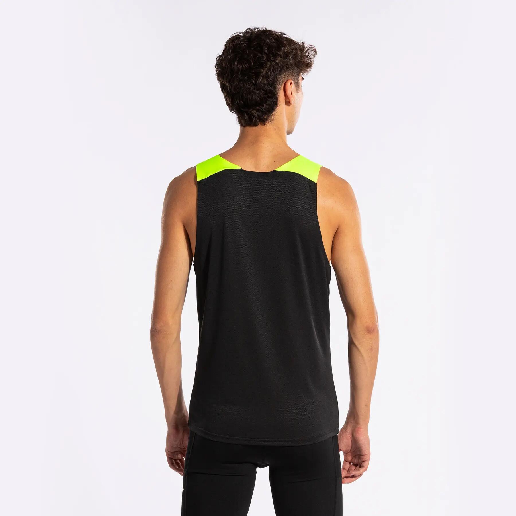 Camiseta Sin Mangas Running Niños Joma Elite X Negro 5/6