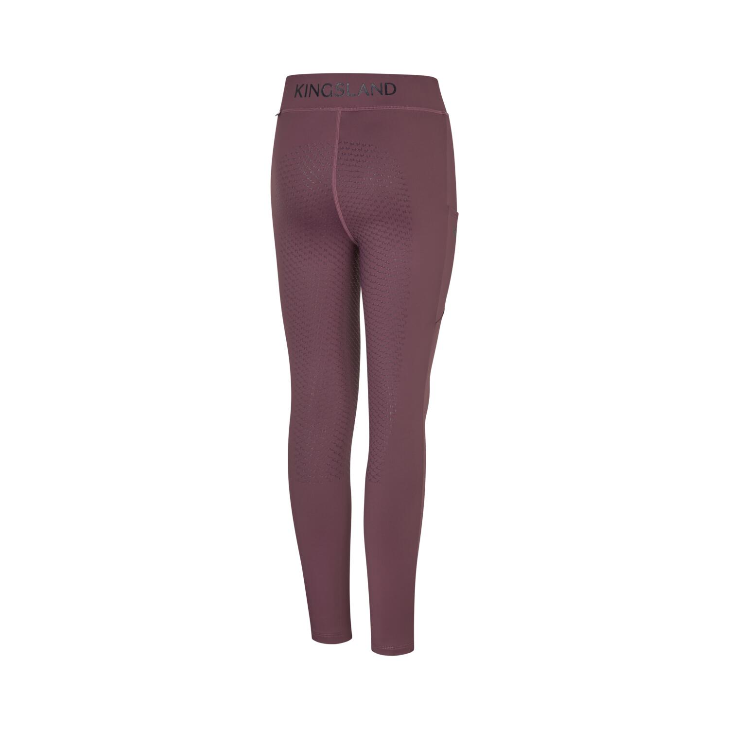 Kingsland Klmelody Kids Full-grip Legging Gevoerd Rood - 2/4