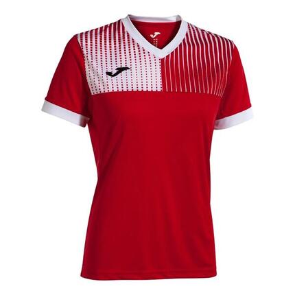 Maillot Manches Courtes Football Femme Joma Eco Supernova Blanc