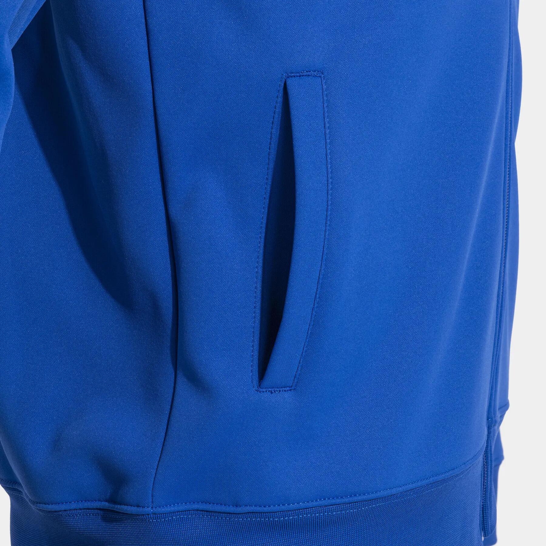 Casaco Com Capuz Futebol Homem Joma Campus street Azul Royal 4/4