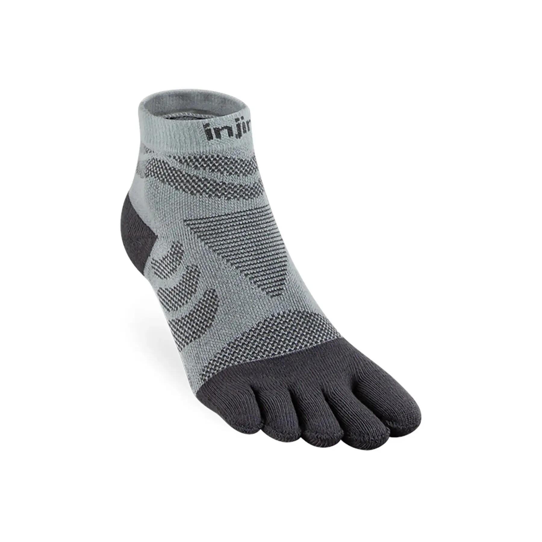 Chaussettes de trail femme Injinji mini-crew 1/4