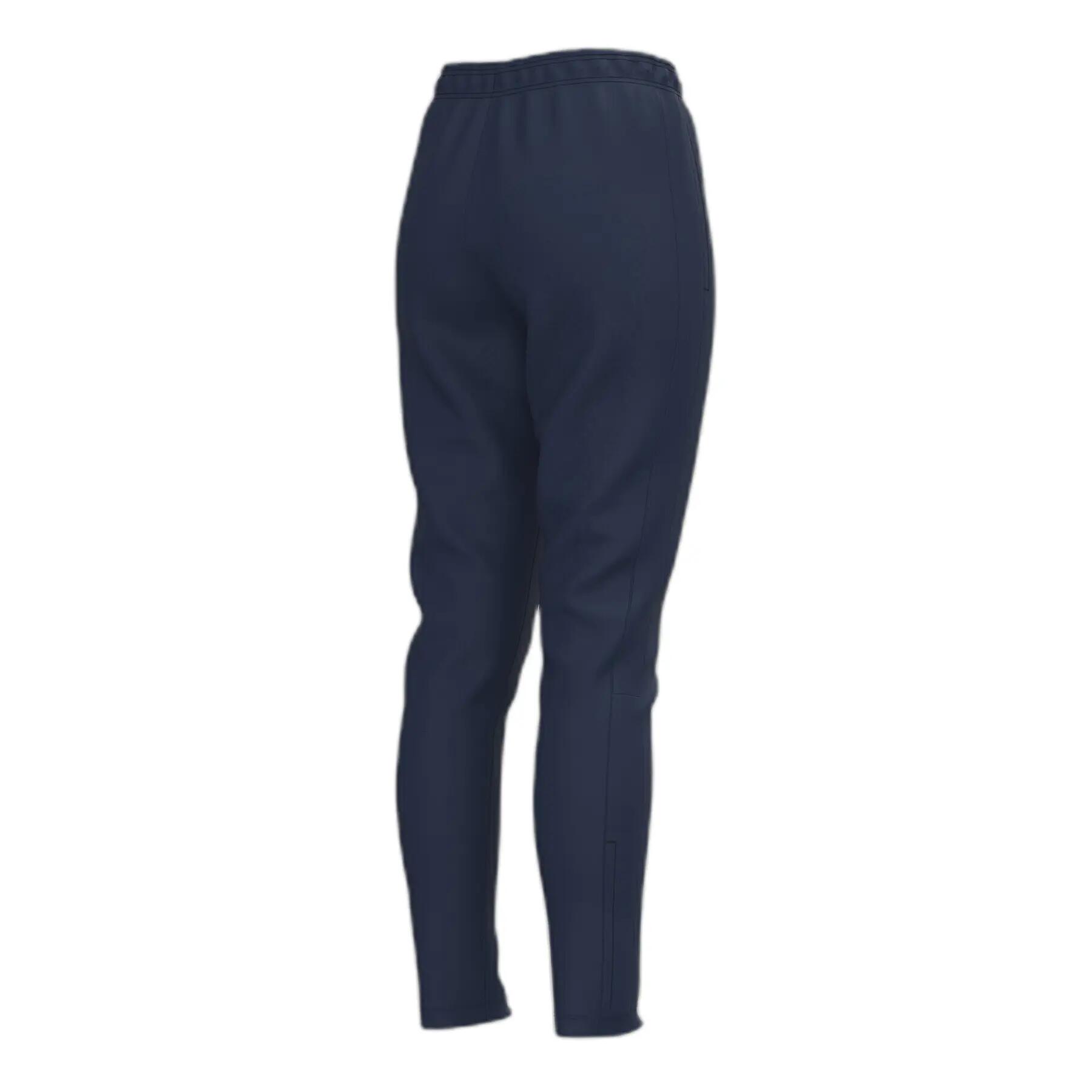 Calça Comprida Futebol Mulher Joma Advance Azul Marinho 2/3