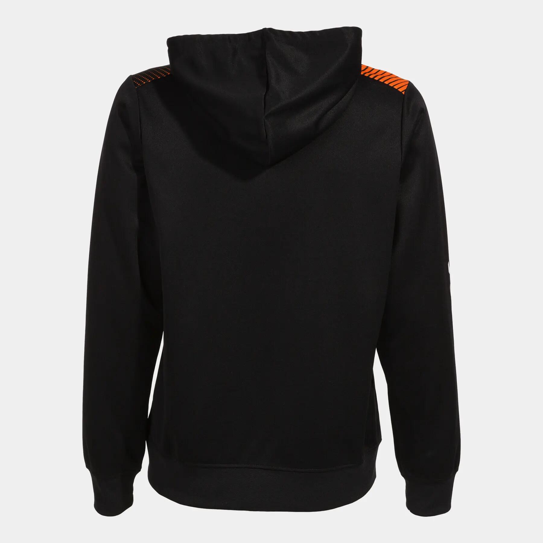 Casaco Com Capuz Futebol Mulher Joma Eco Supernova Preto 2/4