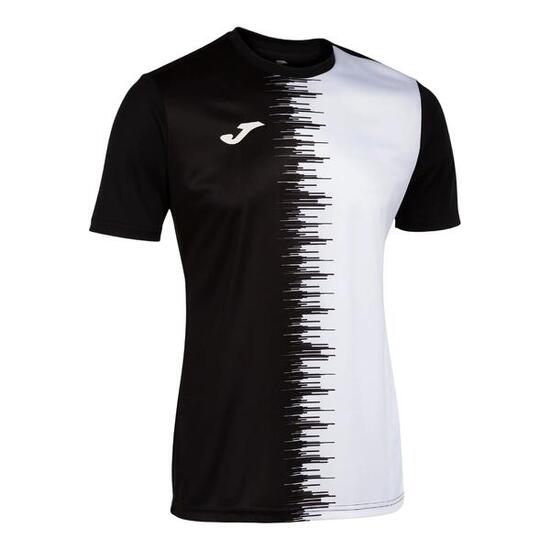 Maillot Manches Courtes Football Homme Joma City II Noir