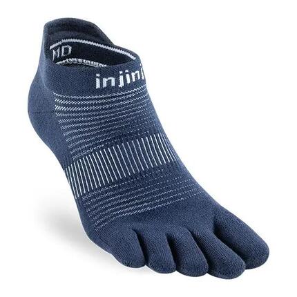 Chaussettes à orteils de running Run Lightweight No Show Coolmax unisexe