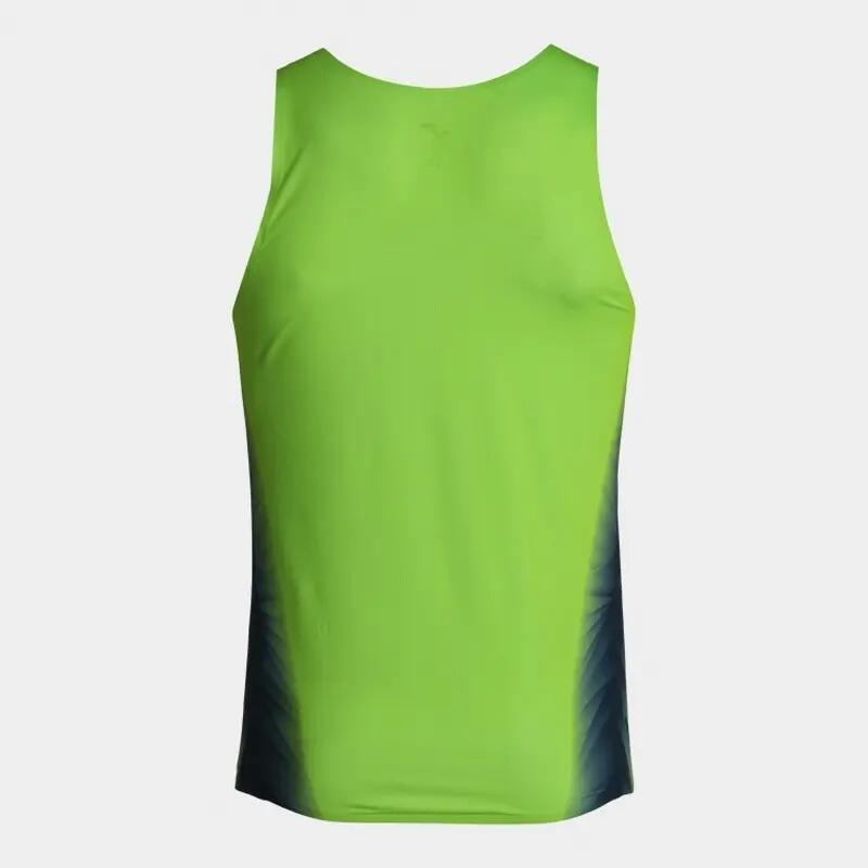 T-Shirt De Alça Running Homem Joma Elite XI Verde Fluor 5/7