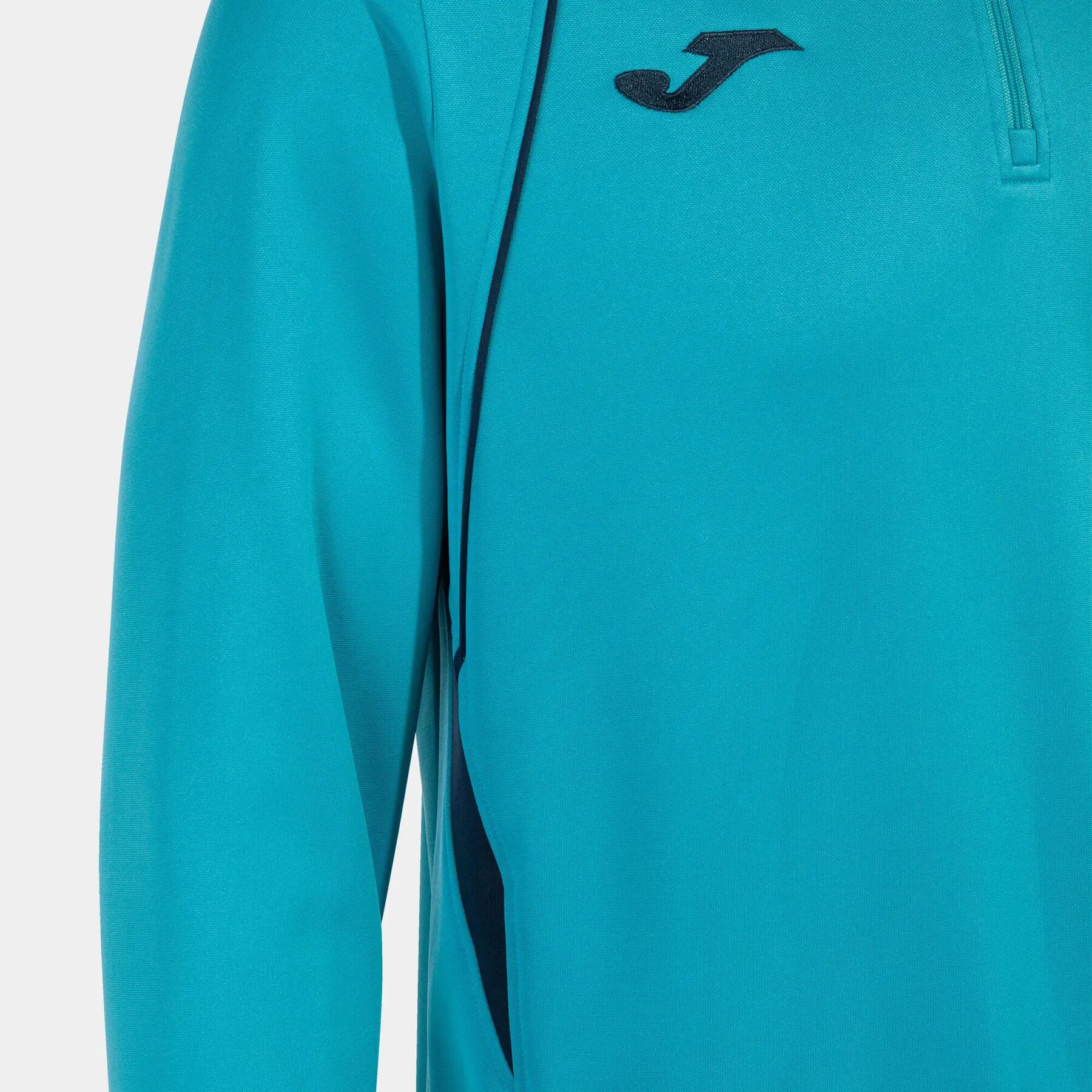 Sweat-Shirt Football Homme Joma Championship VII Turquoise Fluo 4/4