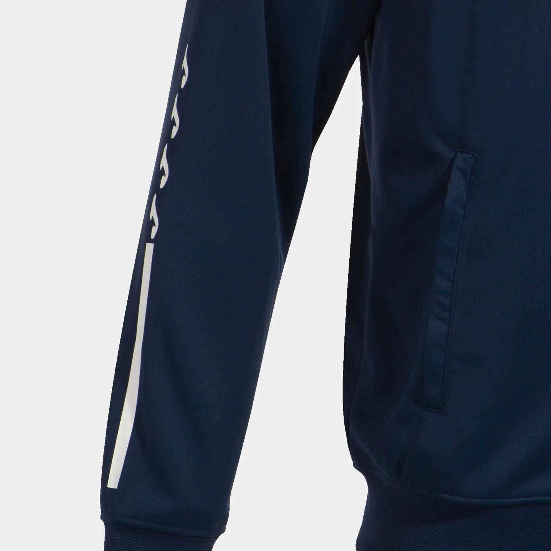 Veste À Capuche Football Enfants Joma Eco Supernova Bleu Marine 4/4