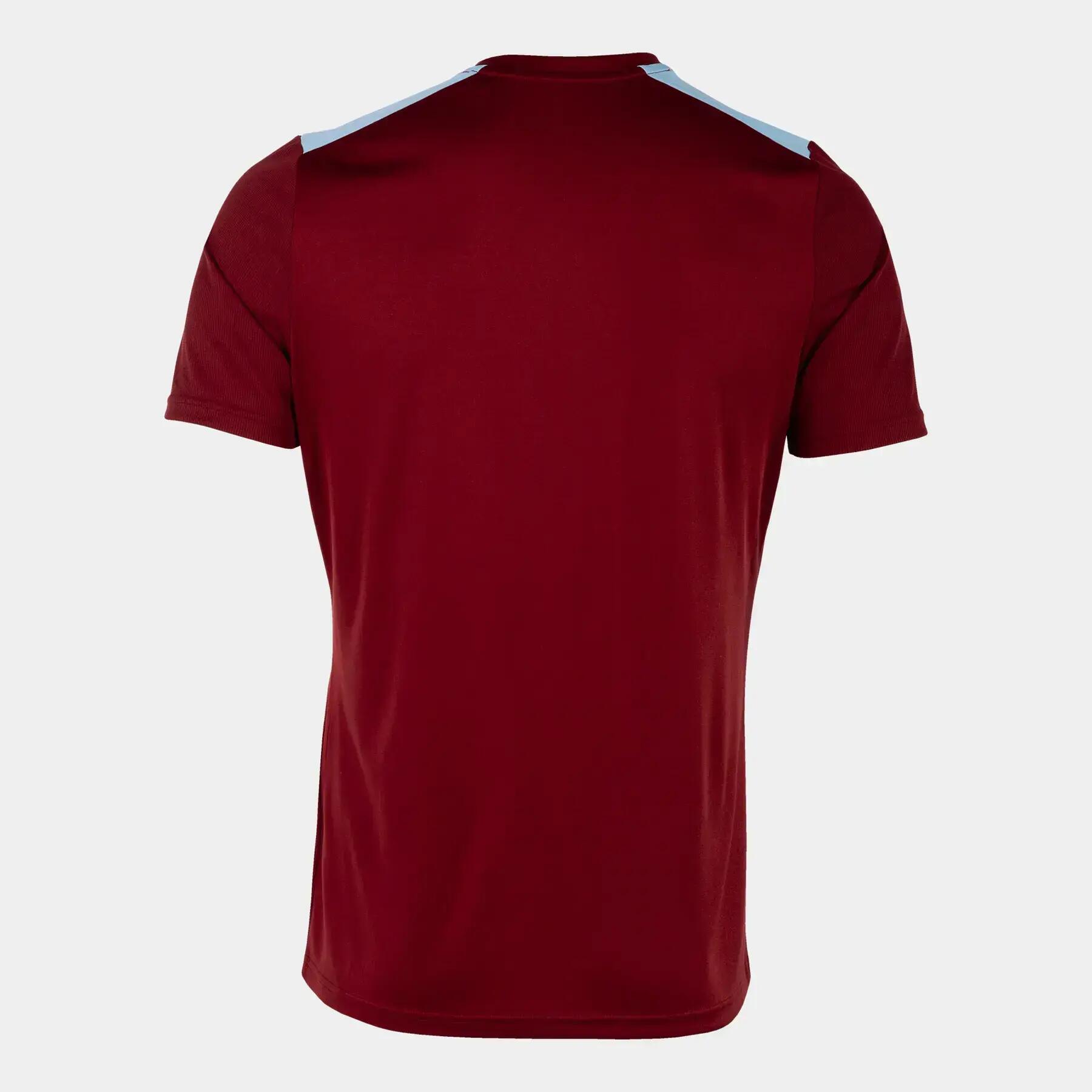 Camiseta Manga Corta Fútbol Niños Joma Championship VII Burdeos 2/4