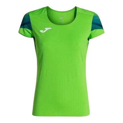 Maillot Manches Courtes Running Femme Joma Elite XI Jaune Fluo