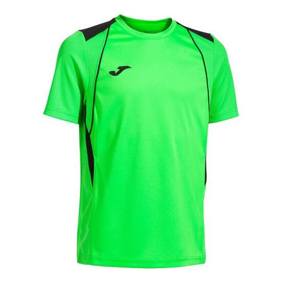 Maillot Manches Courtes Football Enfants Joma Championship VII Vert Fluo