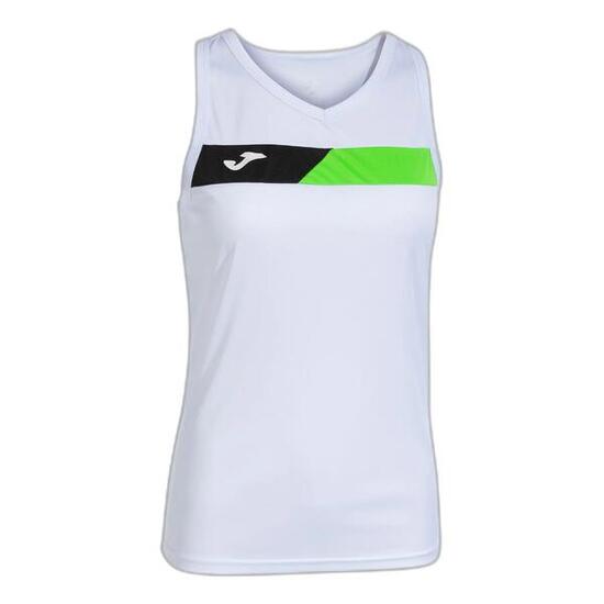 Débardeur Sans Manches Padel Femme Joma Court Blanc