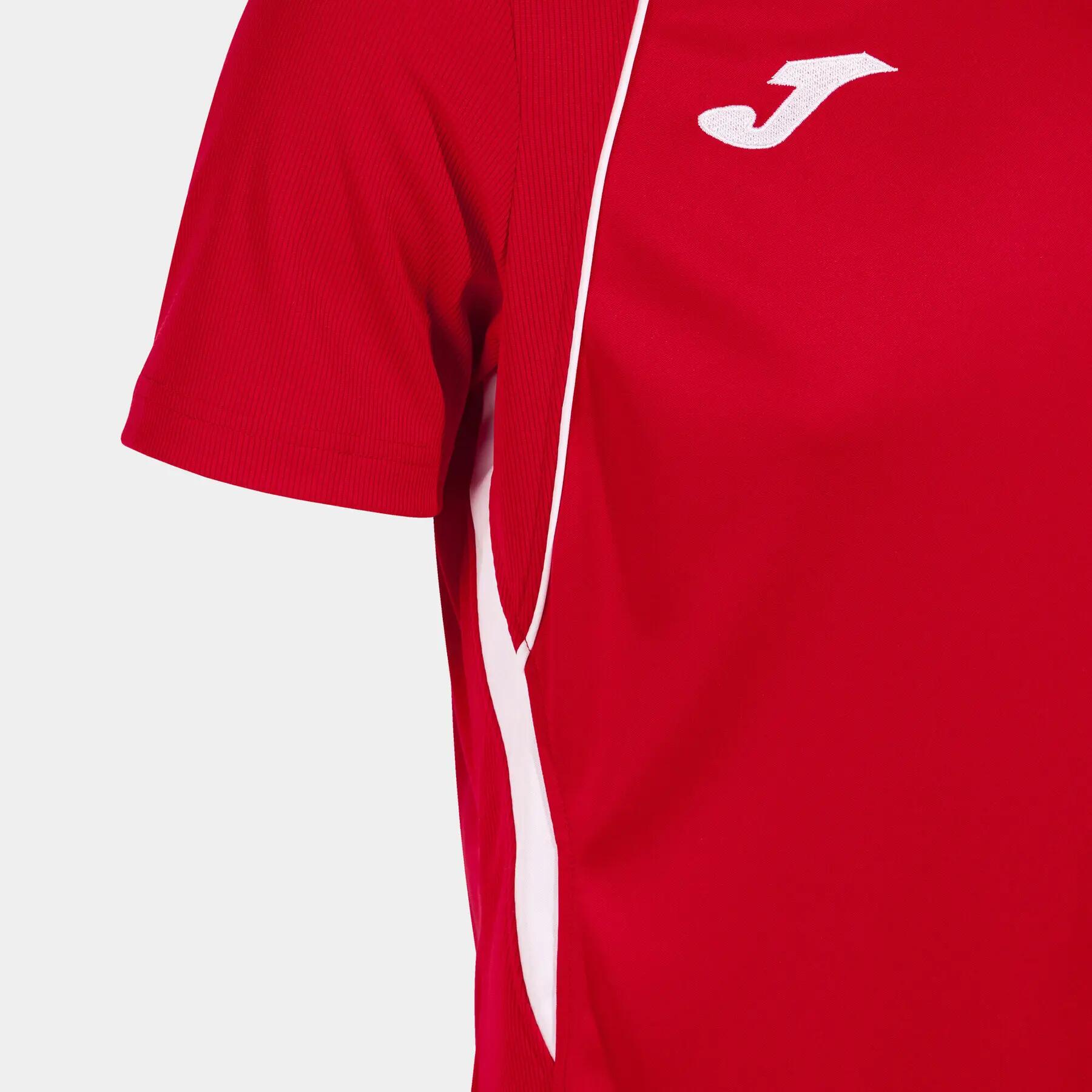 Camiseta Manga Corta Fútbol Hombre Joma Championship VII Rojo 4/4