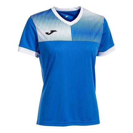 Maillot Manches Courtes Football Femme Joma Eco Supernova Blanc