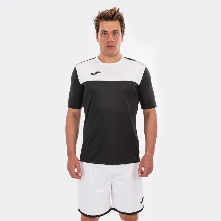 Maillot Manches Courtes Football Enfants Joma Winner Bleu Marine 2/7