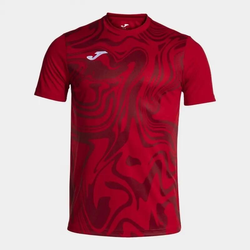 Camiseta Manga Corta Fútbol Hombre Joma Lion II Rojo 2/5