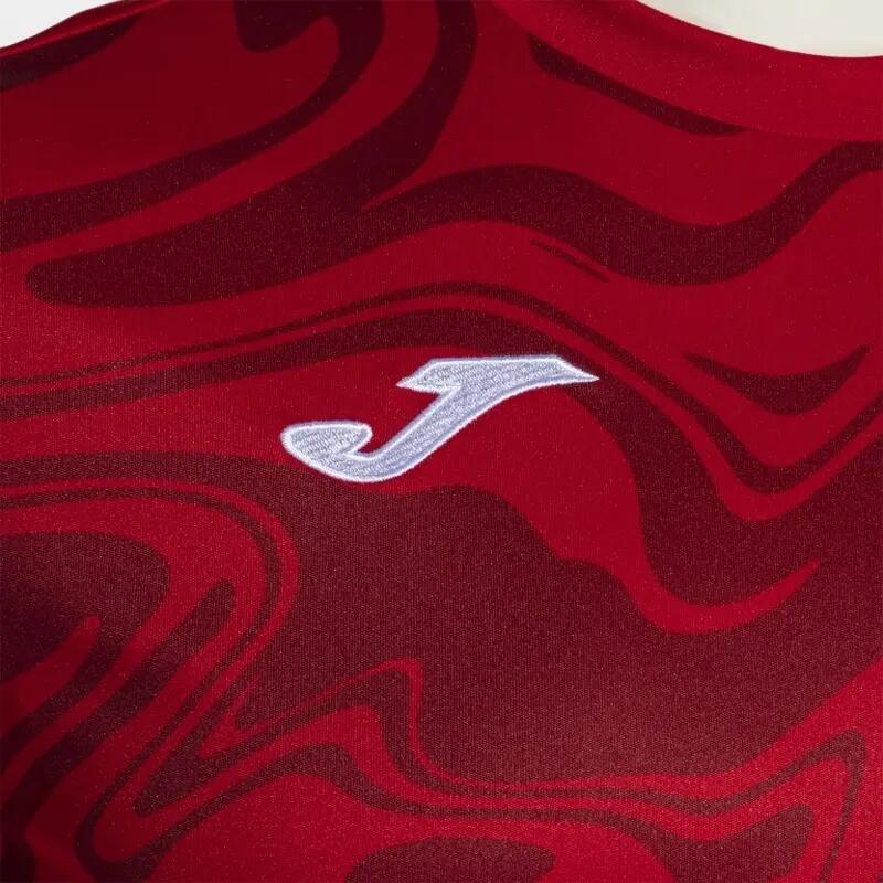 Camiseta Manga Corta Fútbol Hombre Joma Lion II Rojo 4/5