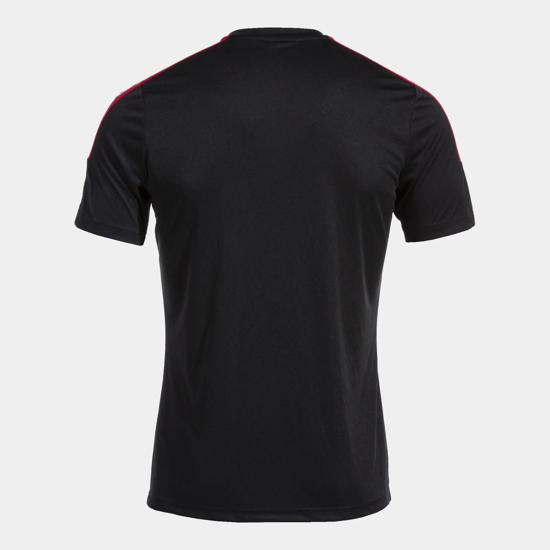 Maillot Manches Courtes Football Enfants Joma Olimpiada Noir 2/5