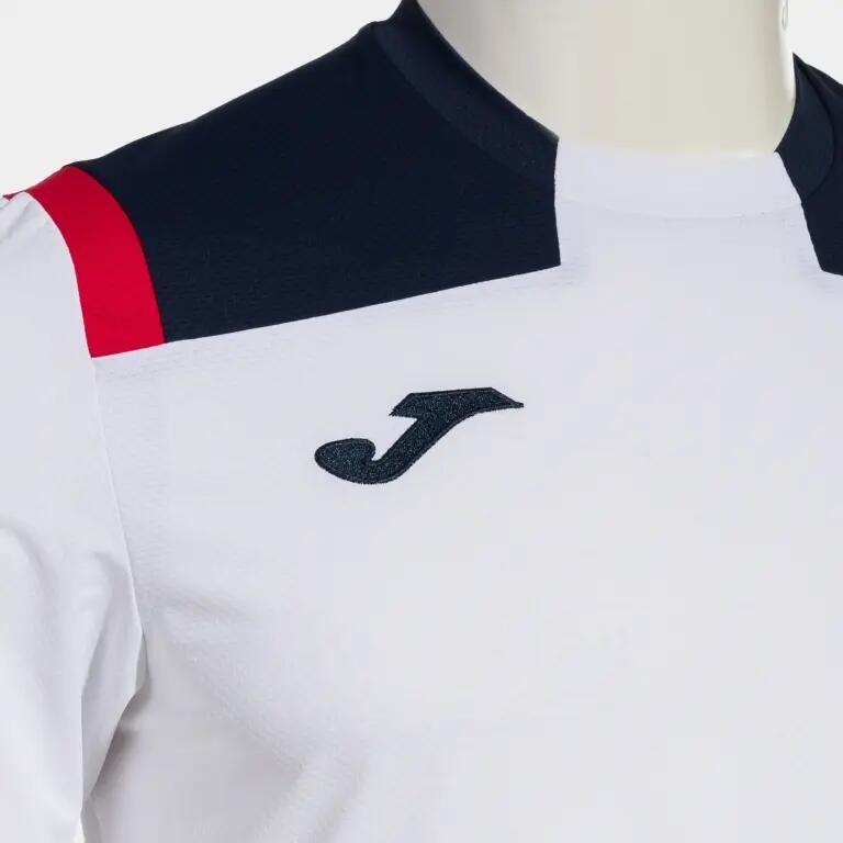 Maillot Manches Courtes Football Enfants Joma Toledo Blanc 3/4