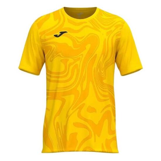 Maillot Manches Courtes Football Homme Joma Lion II Jaune